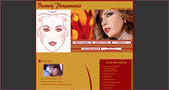 Desktop Screenshot of beautyplacements.allindiaguide.com